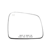 68082636AB Right Passenger Side Rear View Mirror Glass with Backing Plate Power Heated Compatible with Dodge Durango 2014-2019 Jeep Grand Cherokee 2011-2020 Replaces # 68082634AB